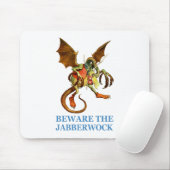 BEWARE DES JABBERWOCK MOUSEPAD (Mit Mouse)