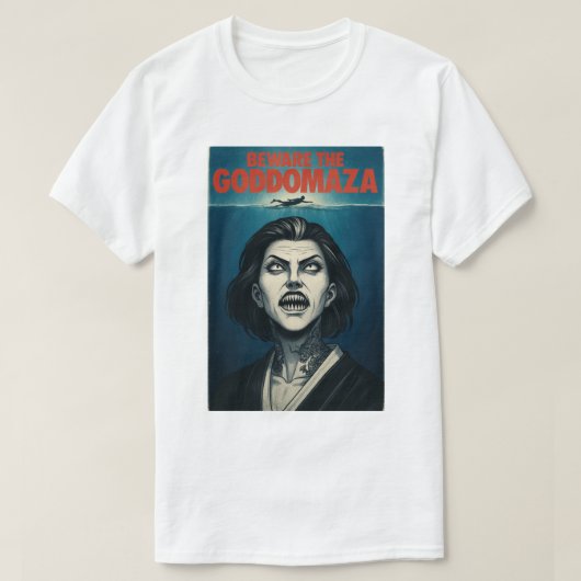 BEWARE DIE GODDOMAZA T-Shirt (Design vorne)