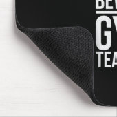 Beware Gym Teacher Physical Education Gift Mousepad (Ecke)