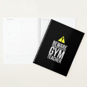 Beware Gym Teacher Physical Education Gift Planer (Anzeige)