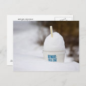 BEWARE: KALTENZONE POSTKARTE (Vorne/Hinten)