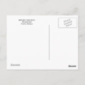 BEWARE: KALTENZONE POSTKARTE (Rückseite)