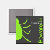 Beware Magnet (Vorderseite/Rückseite)