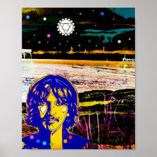 'Beware Of Darkness' George Harrison Art Print Poster