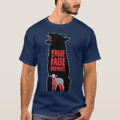 Beware Of False Prophets Jesus Warning 3 Christian T-Shirt (Vorderseite)