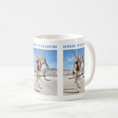 Beware of Krampus! Kaffeetasse (VorderseiteRechts)