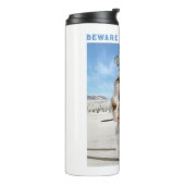 Beware of Krampus! Thermosbecher (Nach links gedreht)