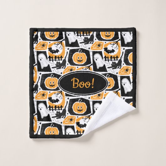 Beware of the cat! badhandtuch set (Waschlappen)