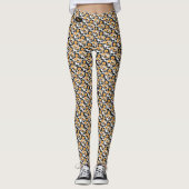 Beware of the cat! leggings (Vorderseite)