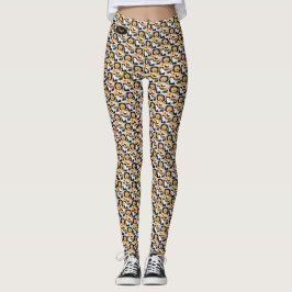 Beware of the cat! leggings