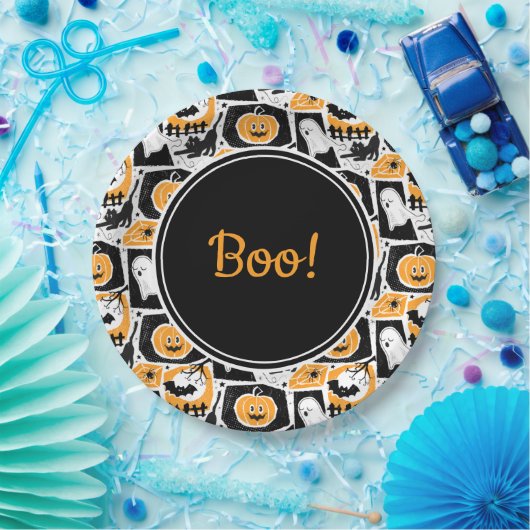 Beware of the cat! pappteller (Party)