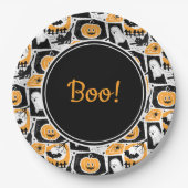 Beware of the cat! pappteller (Vorderseite)