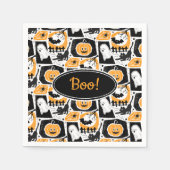 Beware of the cat! serviette (Vorderseite)