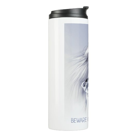 Beware of the Frostbite. Ice vampire Thermosbecher (Nach links gedreht)