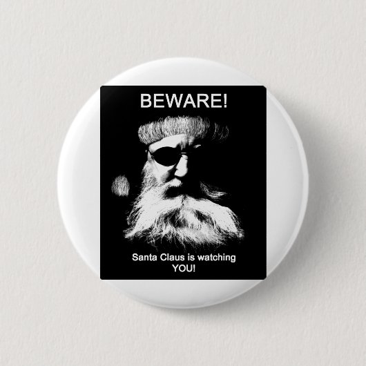 Beware_Santa Button (Vorderseite)