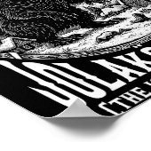 Beware The Jolakotturinn Yule Cat Icelandic Christ Poster (Ecke)