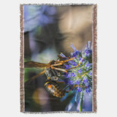 Beware Throw Blanket Decke (Vorderseite Vertikal)