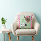 BewareThrow Pillow 20" x 20" Kissen (Stuhl )