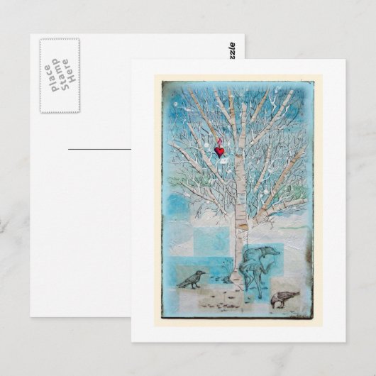 Bewässerung der Liebe Postkarte (Vorne/Hinten)