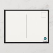 Bewässerung meiner Blume zur emotionalen Unterstüt Postkarte (Rückseite)