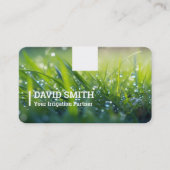Bewässerung Wasserwirtschaft Visitenkarte (Vorderseite)