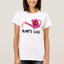 Bewässerungs-Dosen-Familien-Paar-T - Shirt