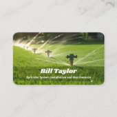 Bewässerungsanlagen Visitenkarte (Vorderseite)