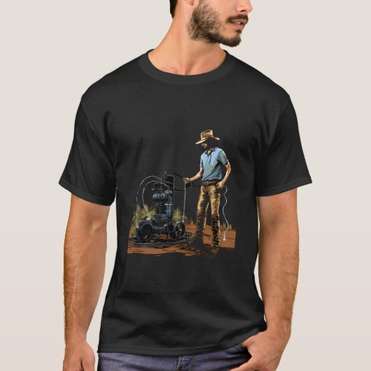 Bewässerungsausrüstung Bauer Farm Watering Far T-Shirt (Vorderseite)