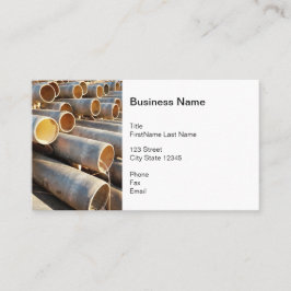 Bewässerungsrohr-Visitenkarte Visitenkarte