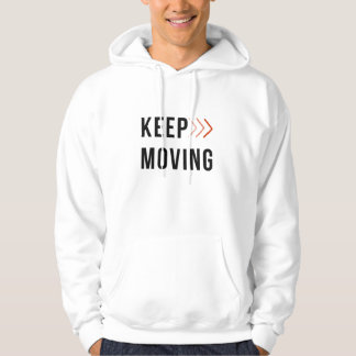 BEWEG DICH WEITER Pfeil Hoodie 