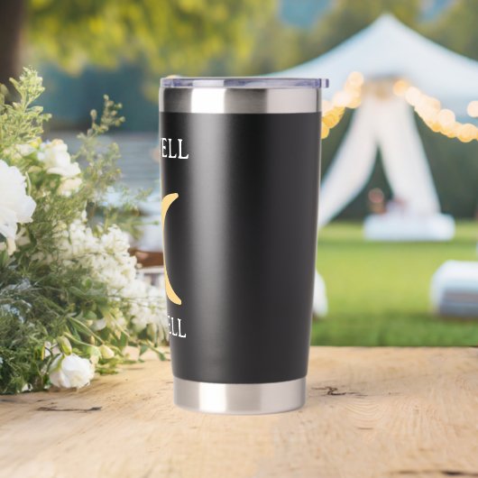 Bewege dich gut sein Tumbler Thermobecher (Hochzeit)