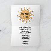 Bewegen auf New Mexiko-Adressenänderung Ankündigung (Innenseite)