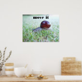 bewegen poster (Küche)