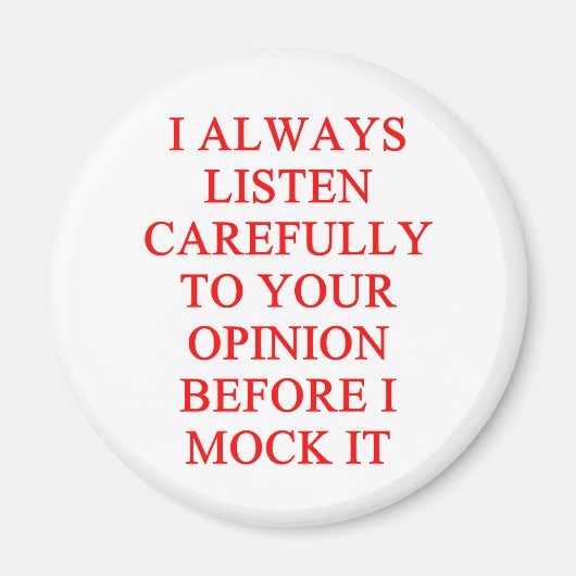 BEWEGEN Sie beleidigen Magnet (Vorne)