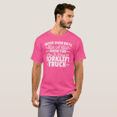 Bewegen Sie den Gabelstapler-Gabelstapler über Boy T-Shirt (Vorne ganz)