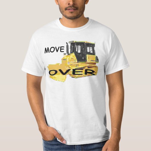 bewegen Sie sich über T-Stück T-Shirt (Vorderseite)