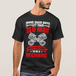 Bewegen über Jungs Ließ diesen alten Mann zeigen M T-Shirt