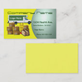 Bewegen und Schleppen Visitenkarte (Vorne/Hinten)