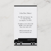 Bewegen/Urheber/Fuhrunternehmen-Platin Visitenkarte (Rückseite)