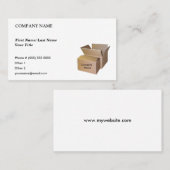 Bewegen/Verschiffen-Visitenkarte Visitenkarte (Vorne/Hinten)