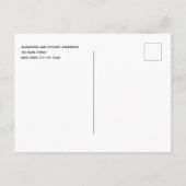 Bewegende Ankündigung Blütenrot Rosa Wasserfarbe (Rückseite)