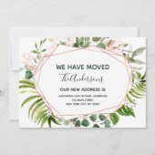 Bewegende Ankündigung Eukalyptus Greenery Geometri (Vorderseite)