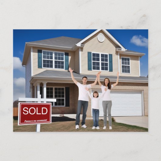 Bewegende Ankündigung individuell gestalten Wir ha (Vorderseite)