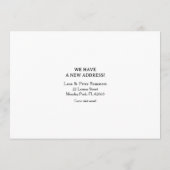 Bewegende Ankündigung mit weißem Zaun (Rückseite)