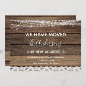 Bewegende Ankündigung Rustikales Bauernhaus Holz (Vorne/Hinten)