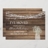 Bewegende Ankündigung Rustikales Bauernhaus Holz (Vorne/Hinten)