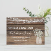 Bewegende Ankündigung Rustikales Bauernhaus Holz (Stehend Vorderseite)