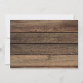 Bewegende Ankündigung rustikales Sonnenblumenholz (Rückseite)