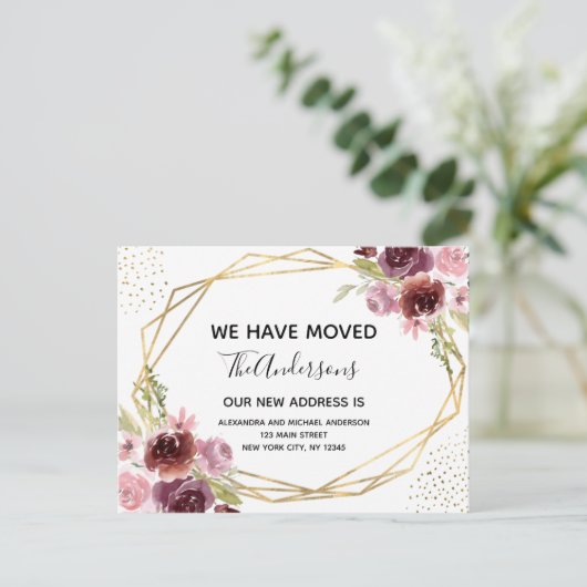 Bewegende Ankündigung Wasserfarbe (Stehend Vorderseite)