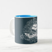 Bewegende Kaffee-nautischTasse Zweifarbige Tasse (Vorderseite Links)